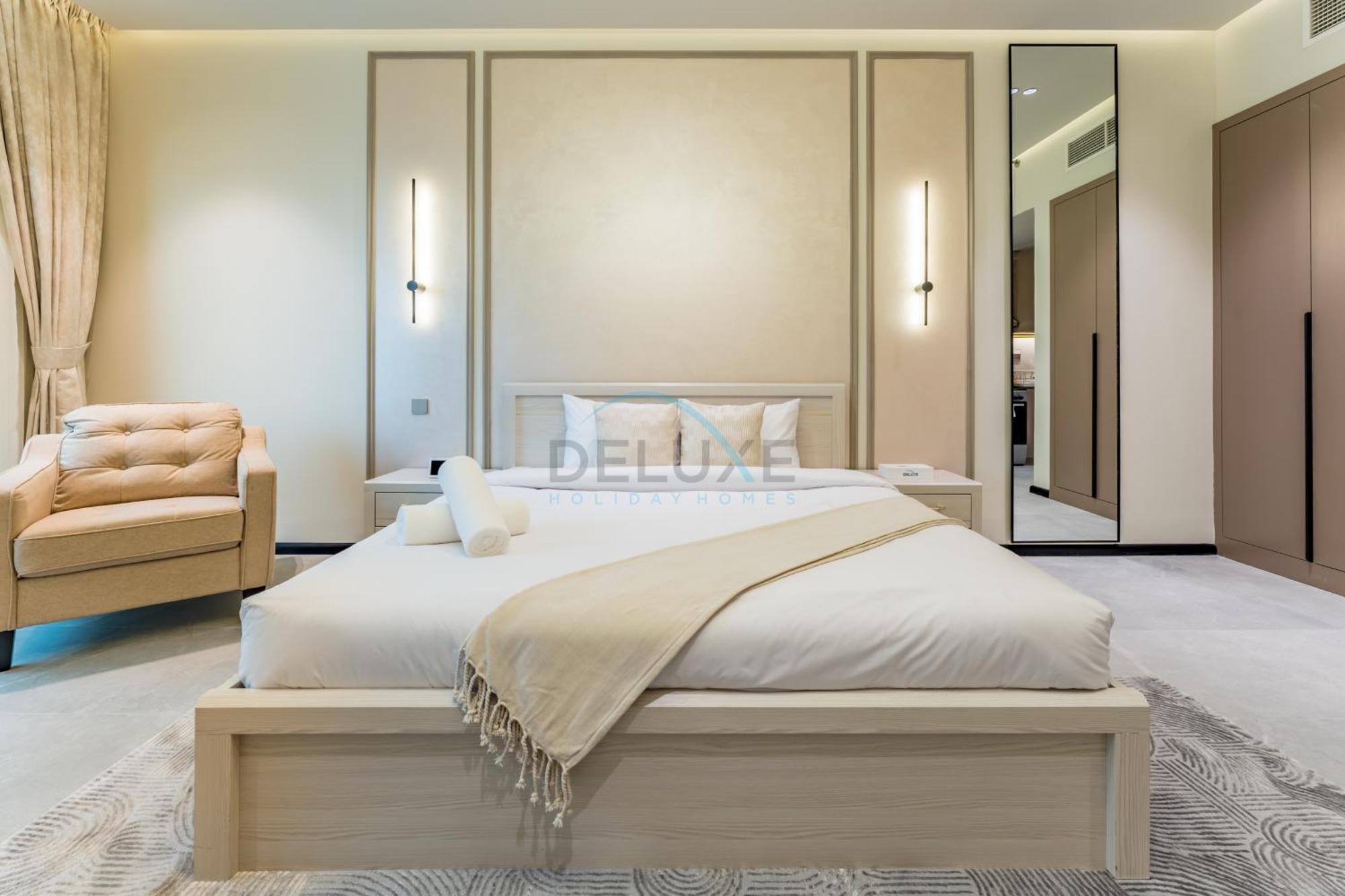 Near Major Tourist Destinations, Balcony Overlooking Community And Pool, Burj View Residence, Arjan