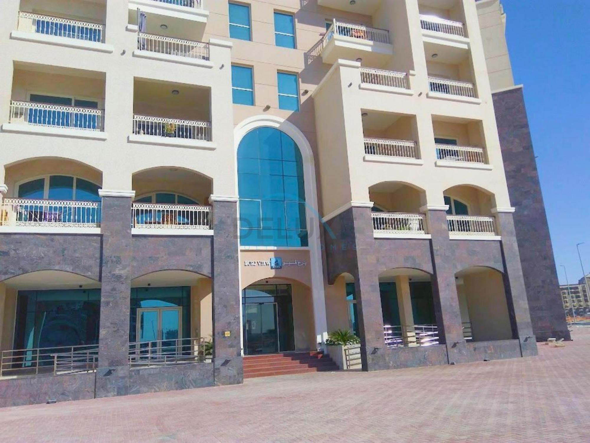 Near Major Tourist Destinations, Balcony Overlooking Community And Pool, Burj View Residence, Arjan Dubai