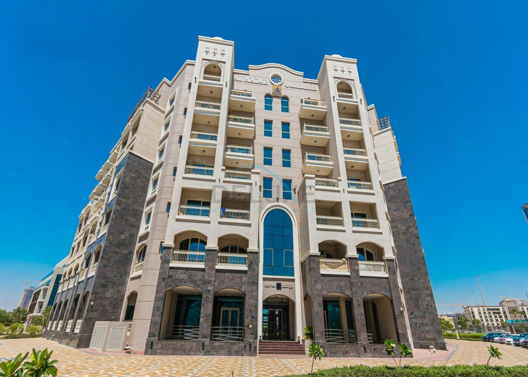 Near Major Tourist Destinations, Balcony Overlooking Community And Pool, Burj View Residence, Arjan