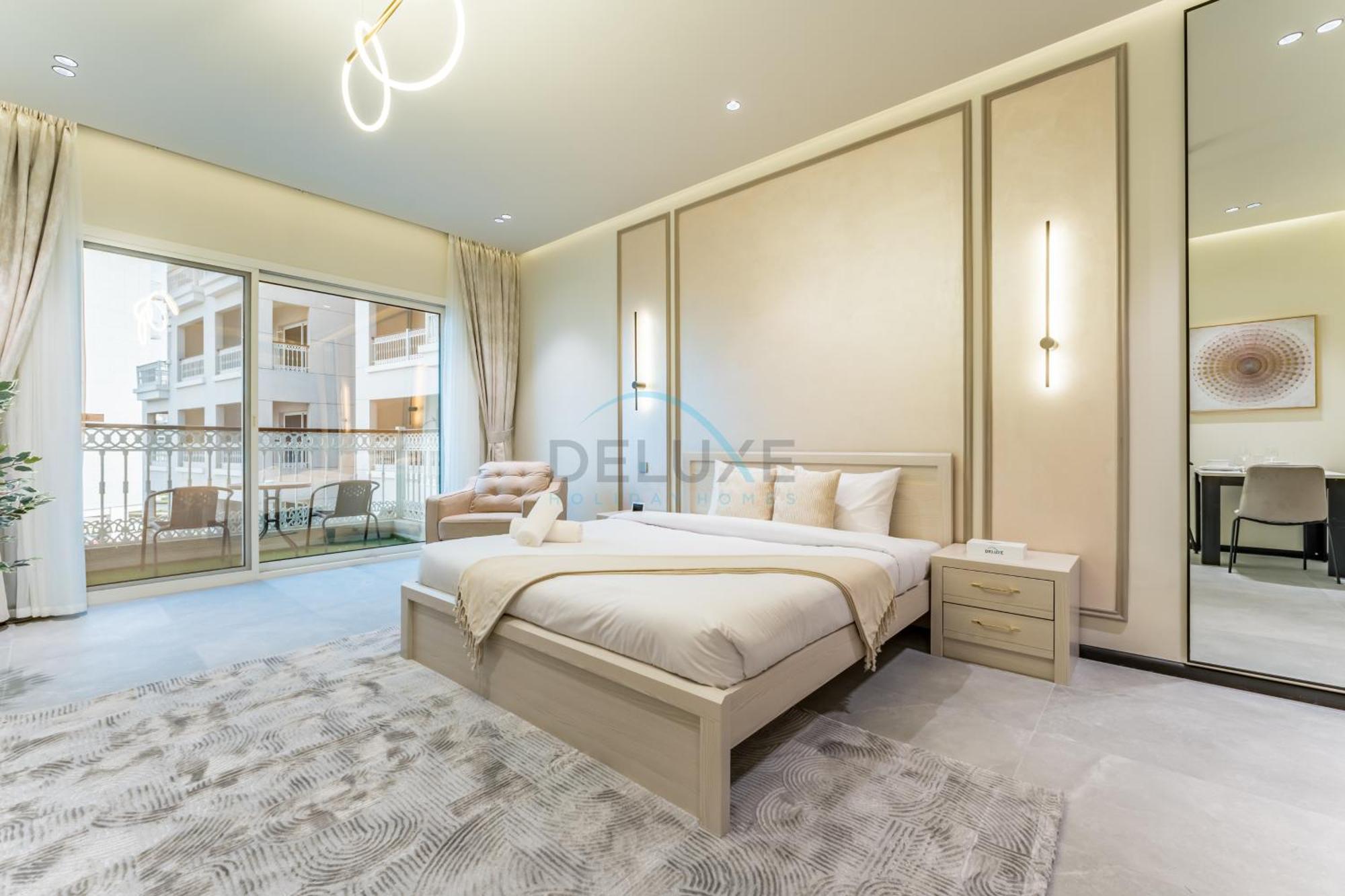 Apartment Near Major Tourist Destinations, Balcony Overlooking Community And Pool, Burj View Residence, Arjan *