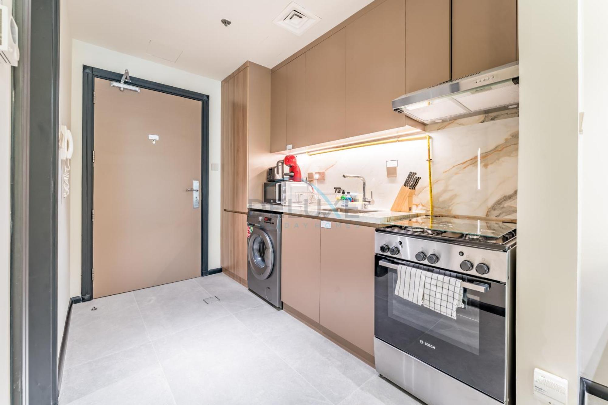 Apartment Near Major Tourist Destinations, Balcony Overlooking Community And Pool, Burj View Residence, Arjan